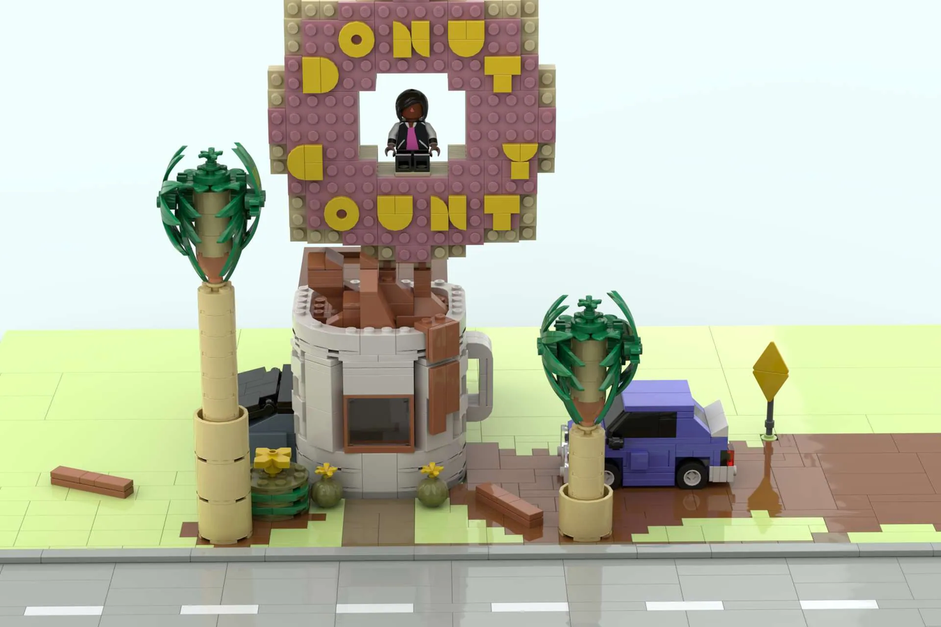 Lego best sale donut piece