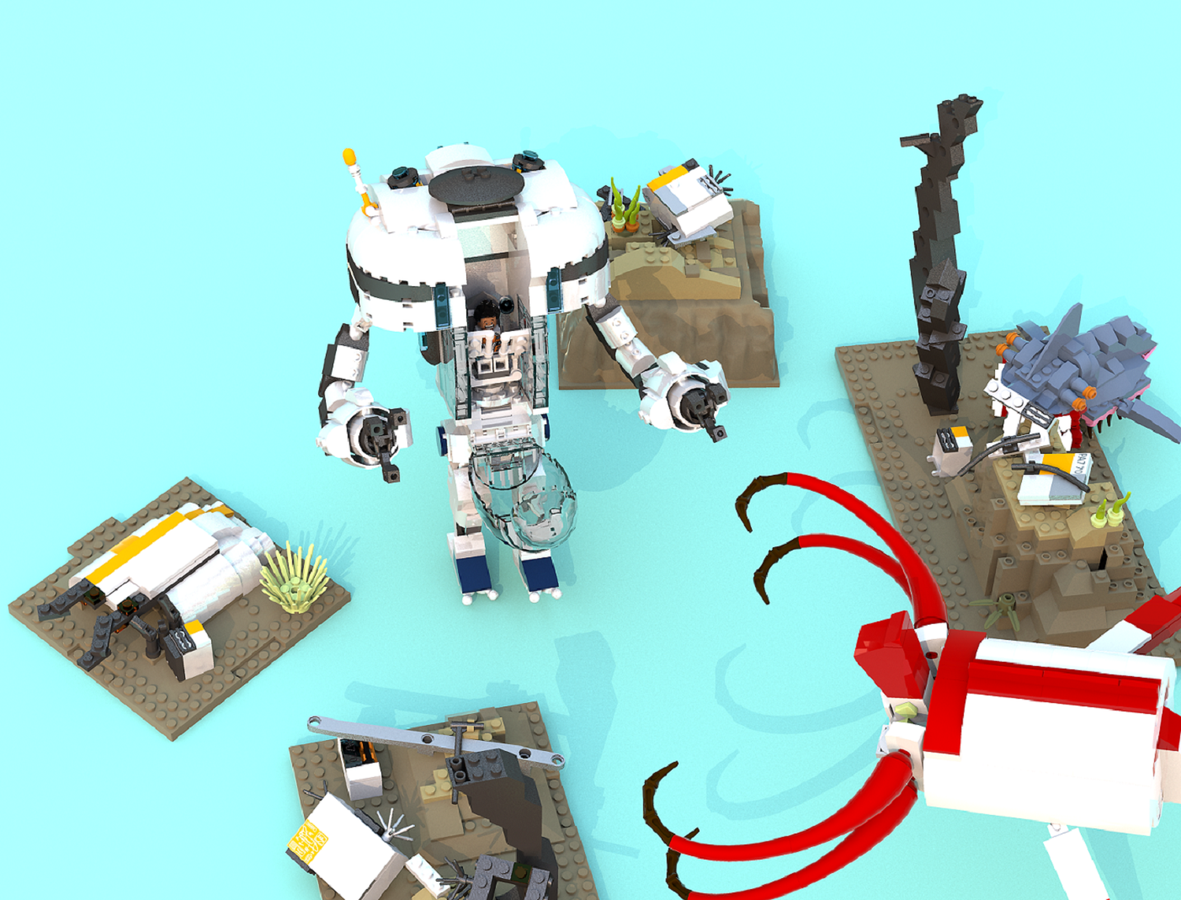 LEGO - Subnautica: Attack