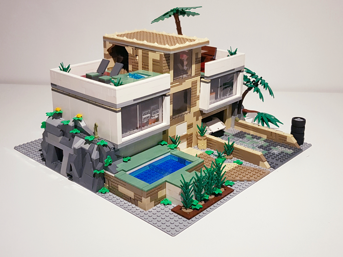 Lego Villa Inside