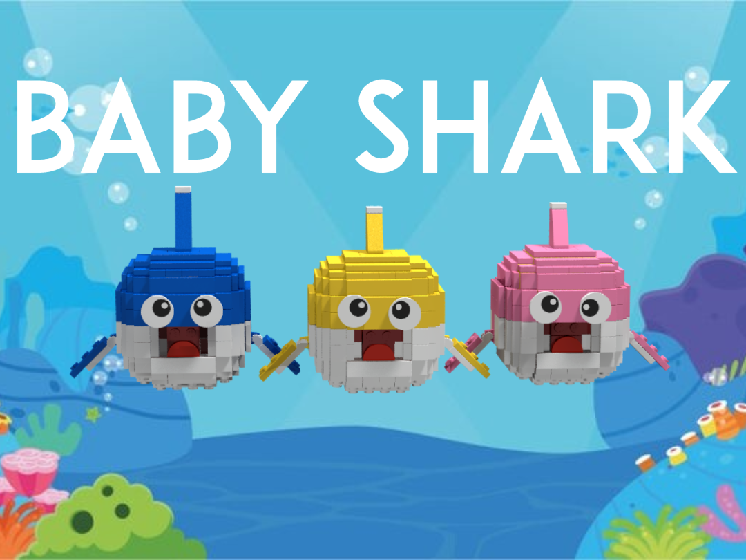 Lego baby store shark