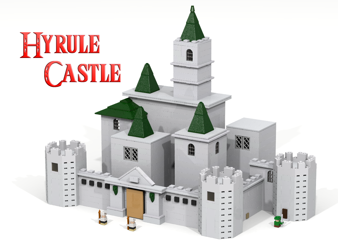 LEGO Ideas Hyrule Castle (The Legend of Zelda) Achieves 10,000