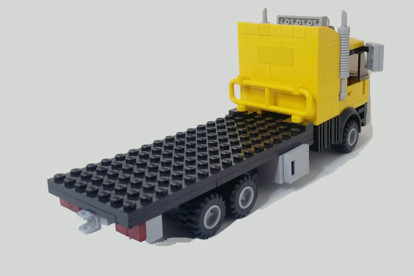 Lego yellow best sale construction truck