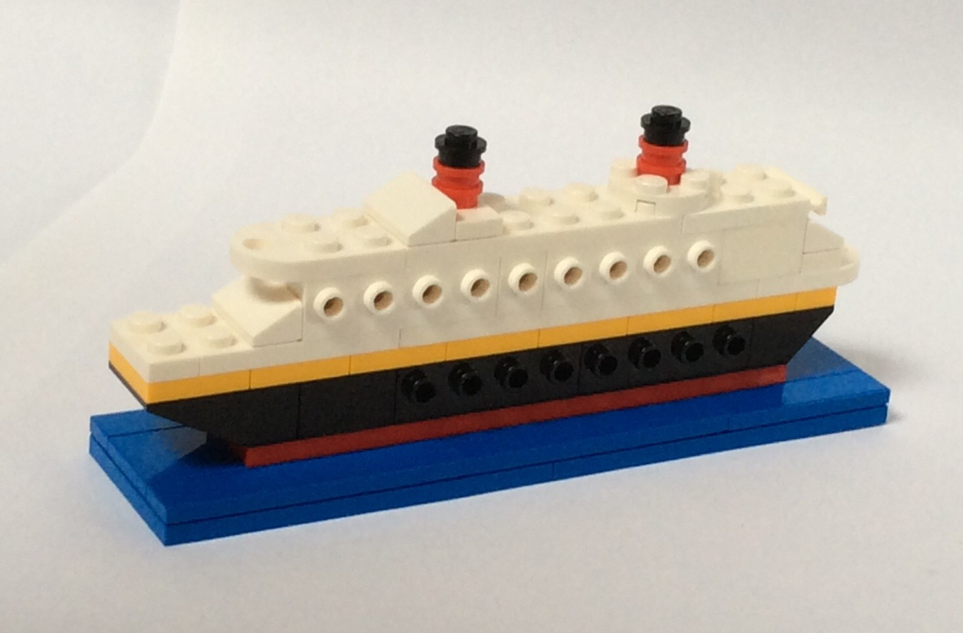 Mini lego disney store cruise ship instructions