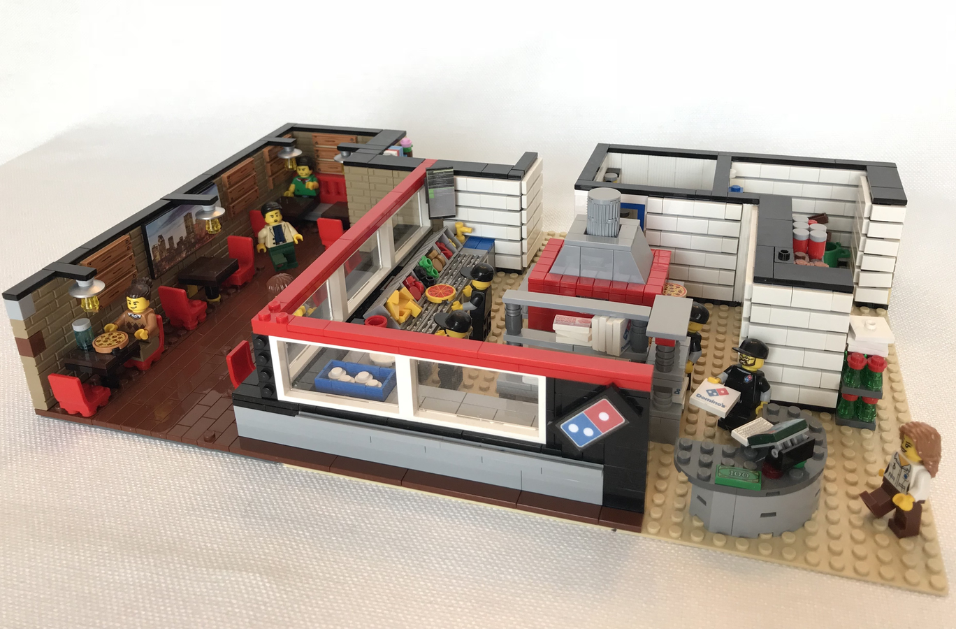 Lego best sale pizza set