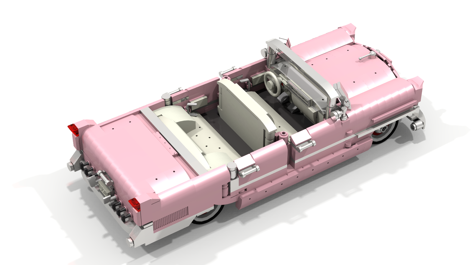 Lego cheap pink cadillac