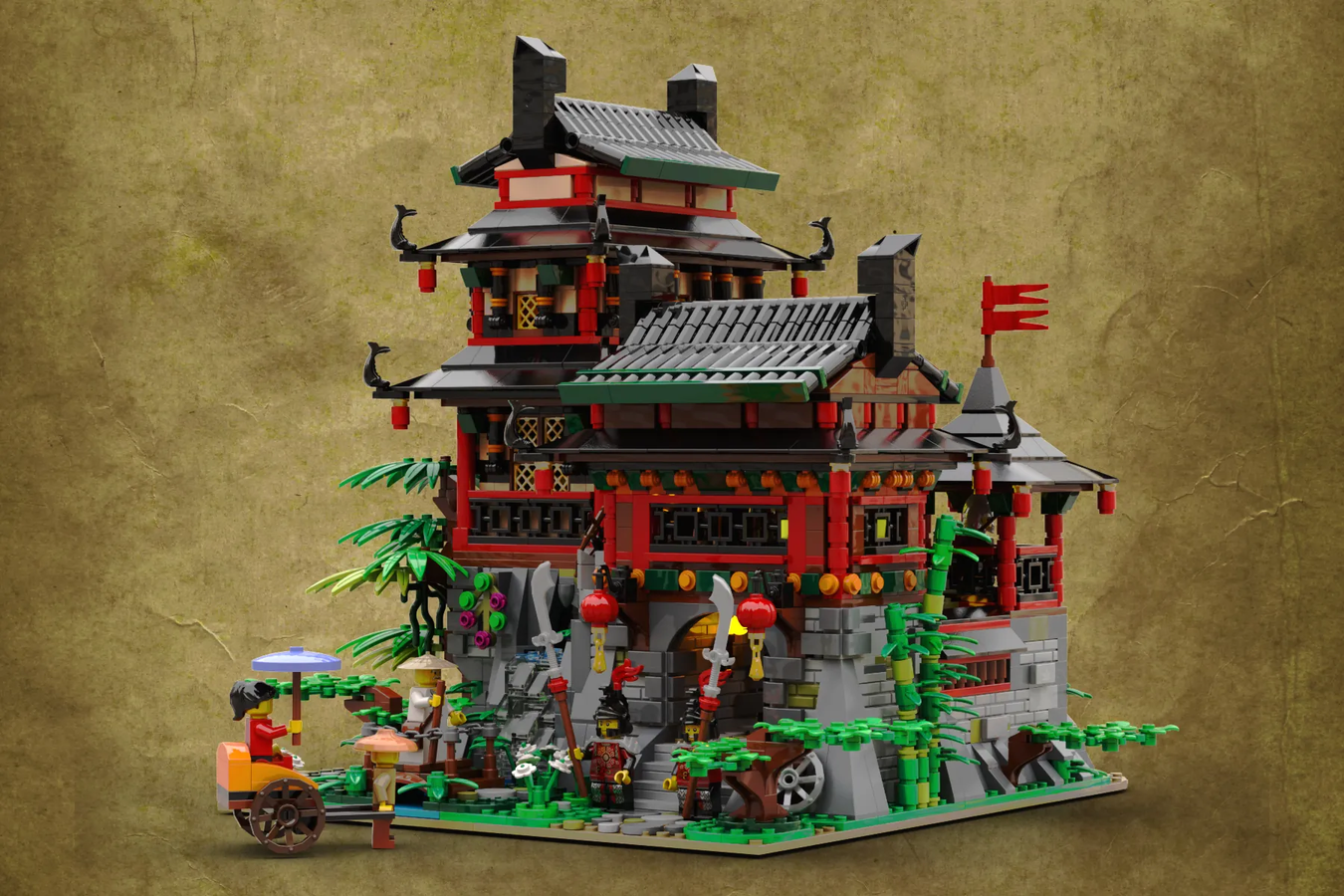 Japanese Castle earns 10,000 supporters on LEGO Ideas