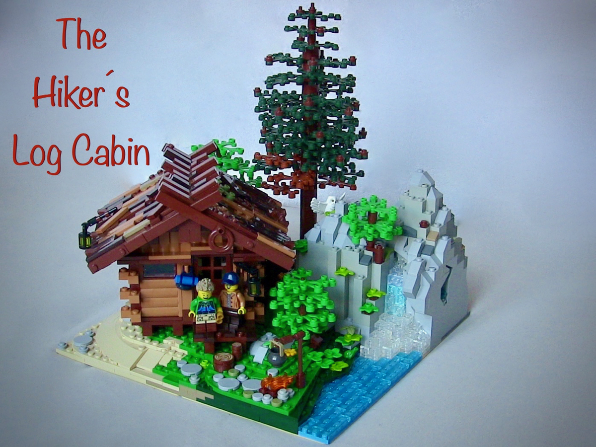 LEGO IDEAS - The Hiker´s Log Cabin