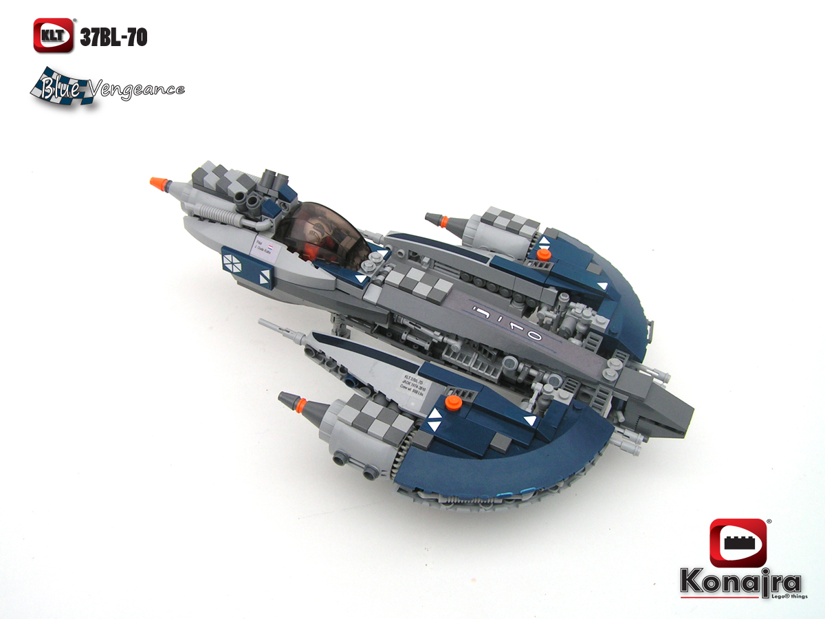 Lego star wars store blue ship