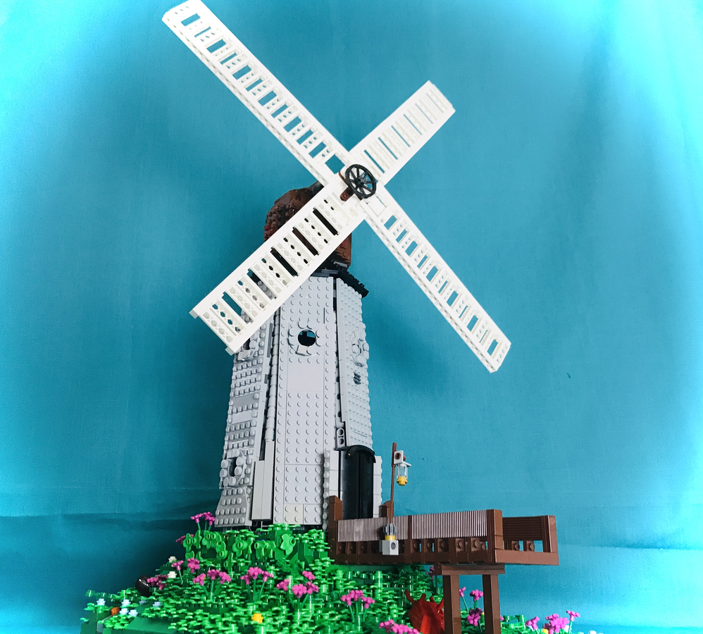 Lego windmill 2024 with motor