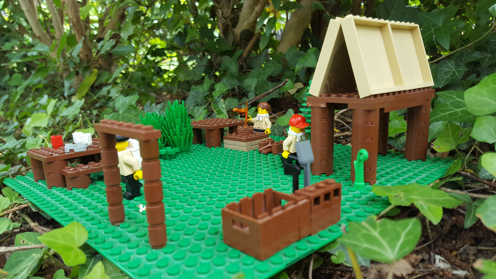 Lego nature camping hot sale