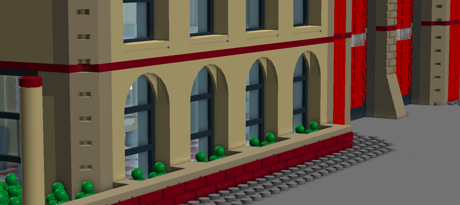 lego modular fire station