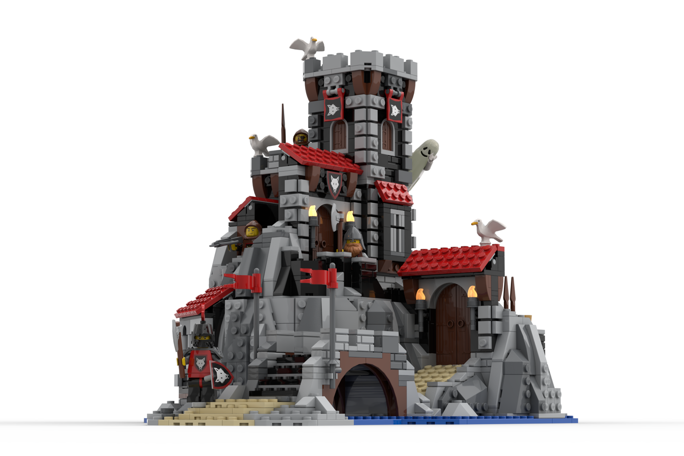 LEGO IDEAS Wolfpack Castle