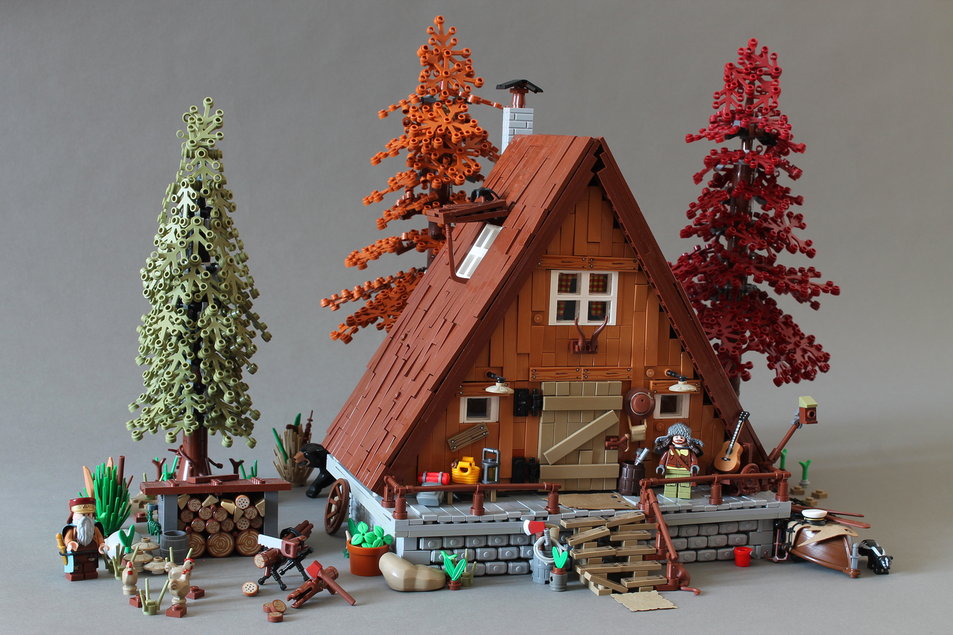 LEGO IDEAS AFrame Cabin