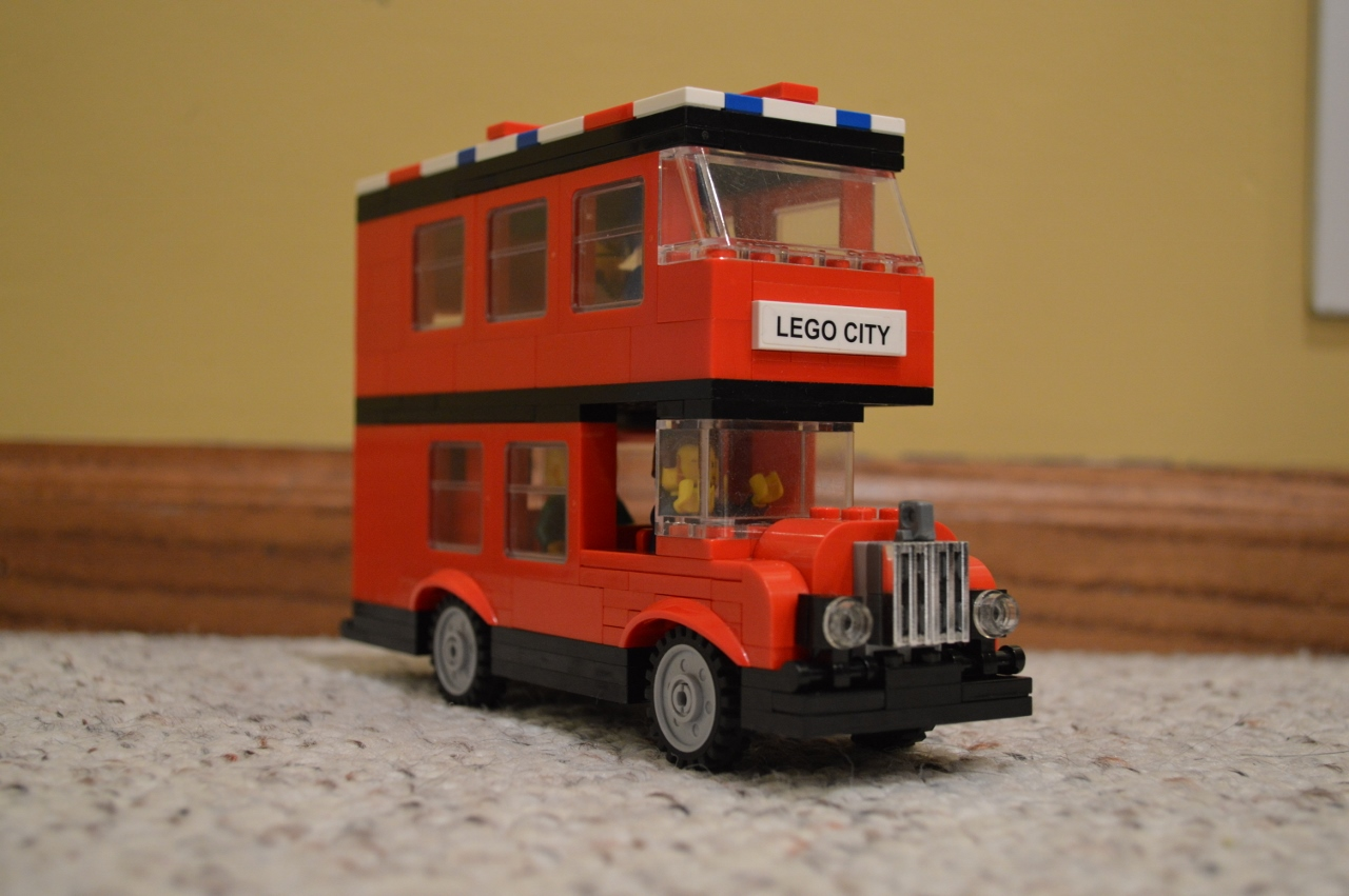 Double decker bus lego hot sale