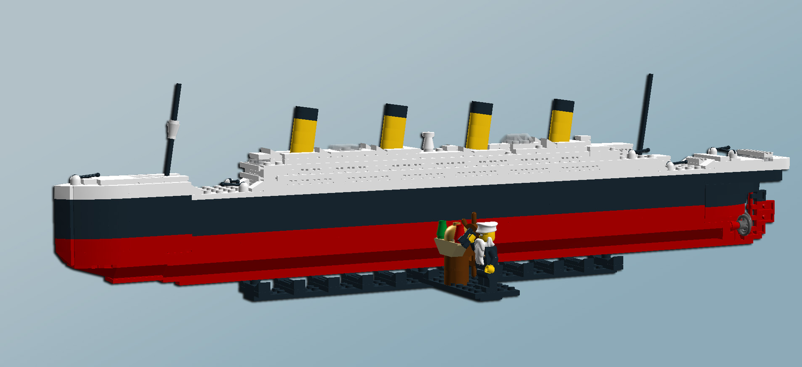 Lego store mini titanic