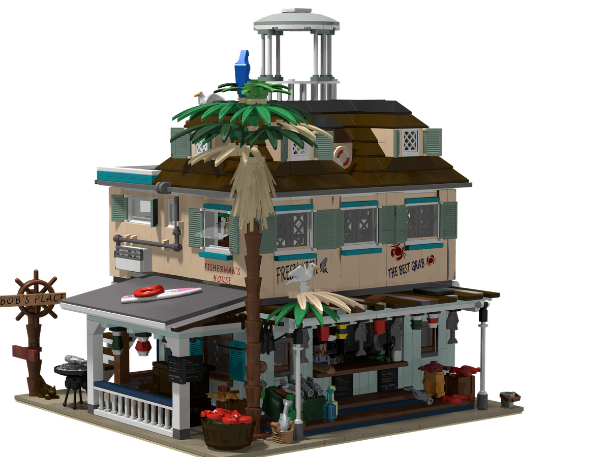 Lego ideas best sale fisherman house