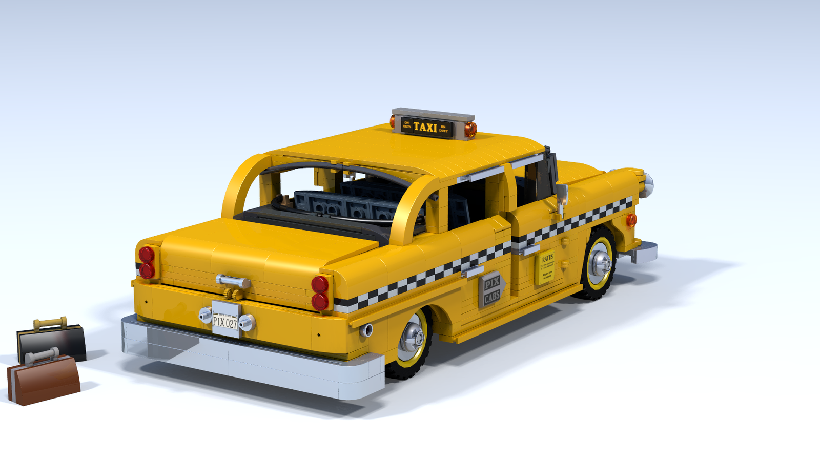 Lego discount taxi cab