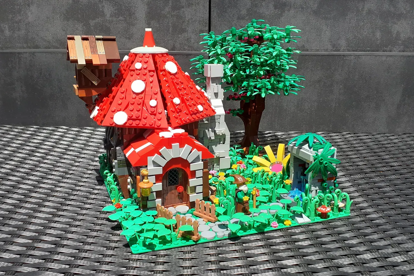 Lego mushroom house sale