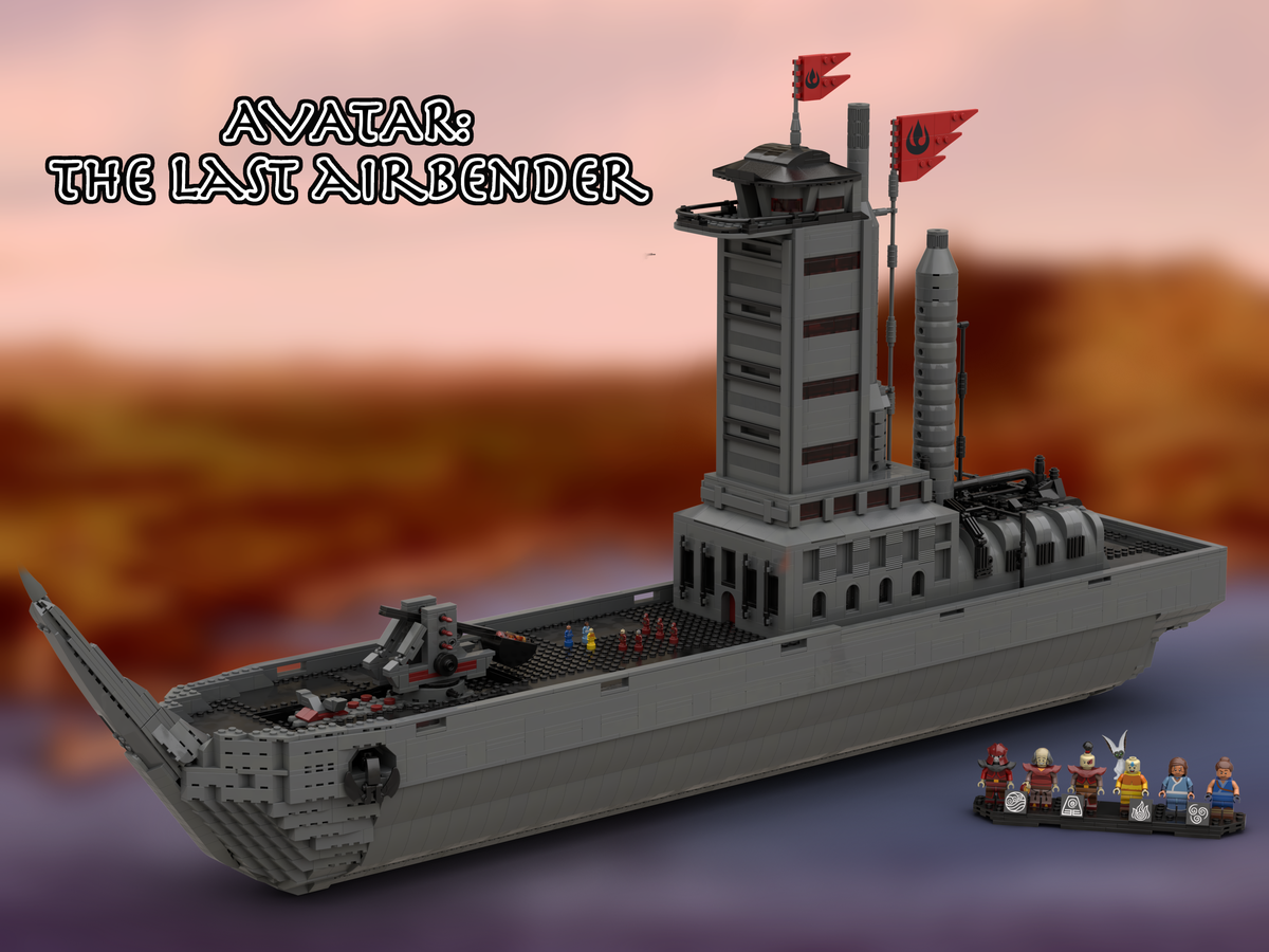 Lego avatar the last airbender fire nation ship set new arrivals