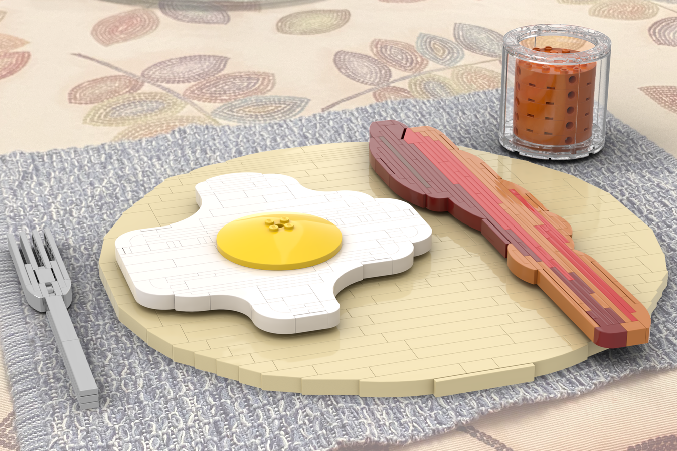 This Lego Breakfast Machine Can Make You Bacon and Eggs