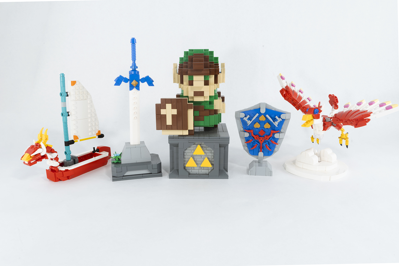 Lego Zelda Breath Wild, Lego Legend Zelda, Link Zelda Lego Bricks