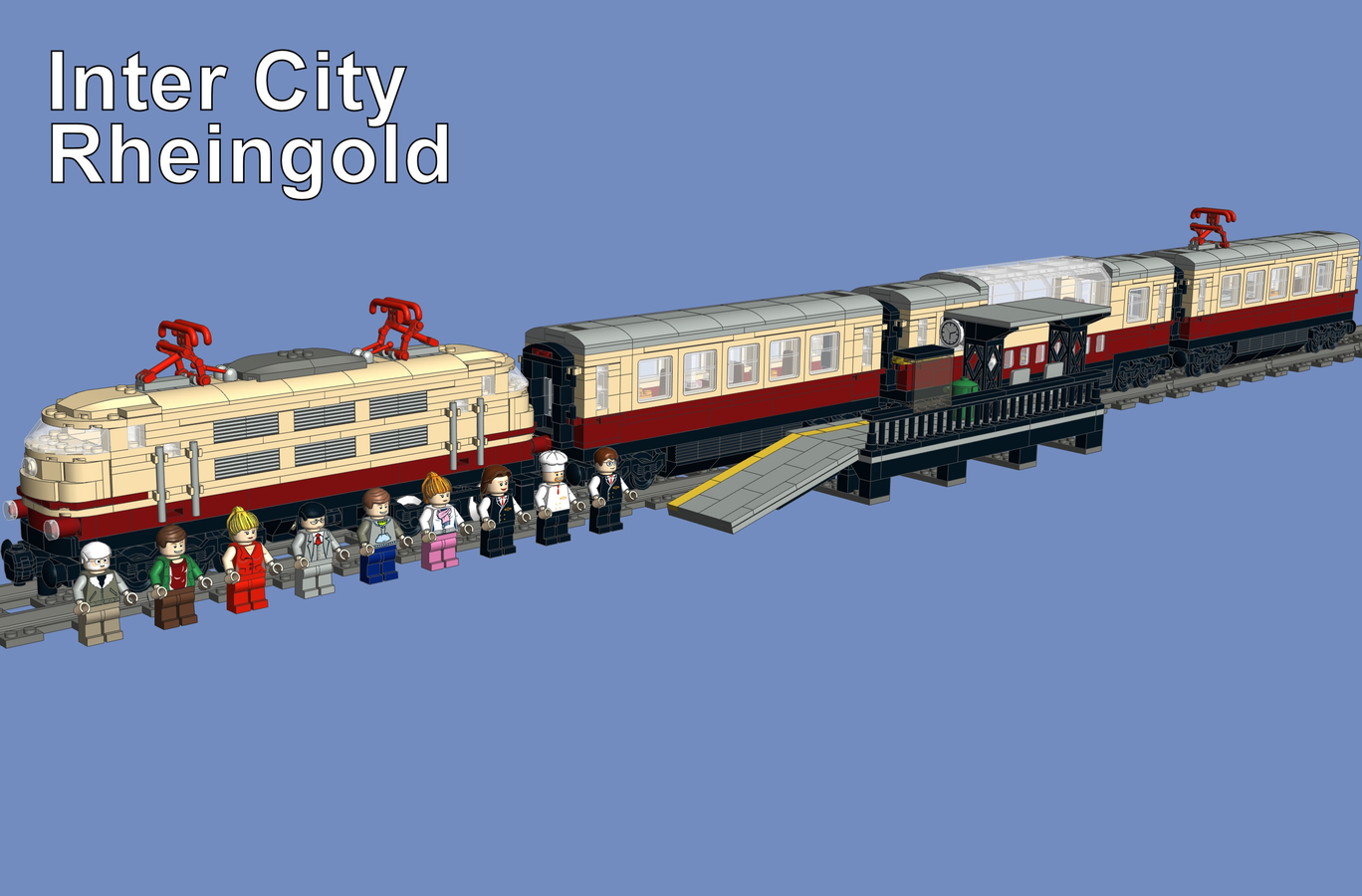 LEGO IDEAS InterCity Rheingold