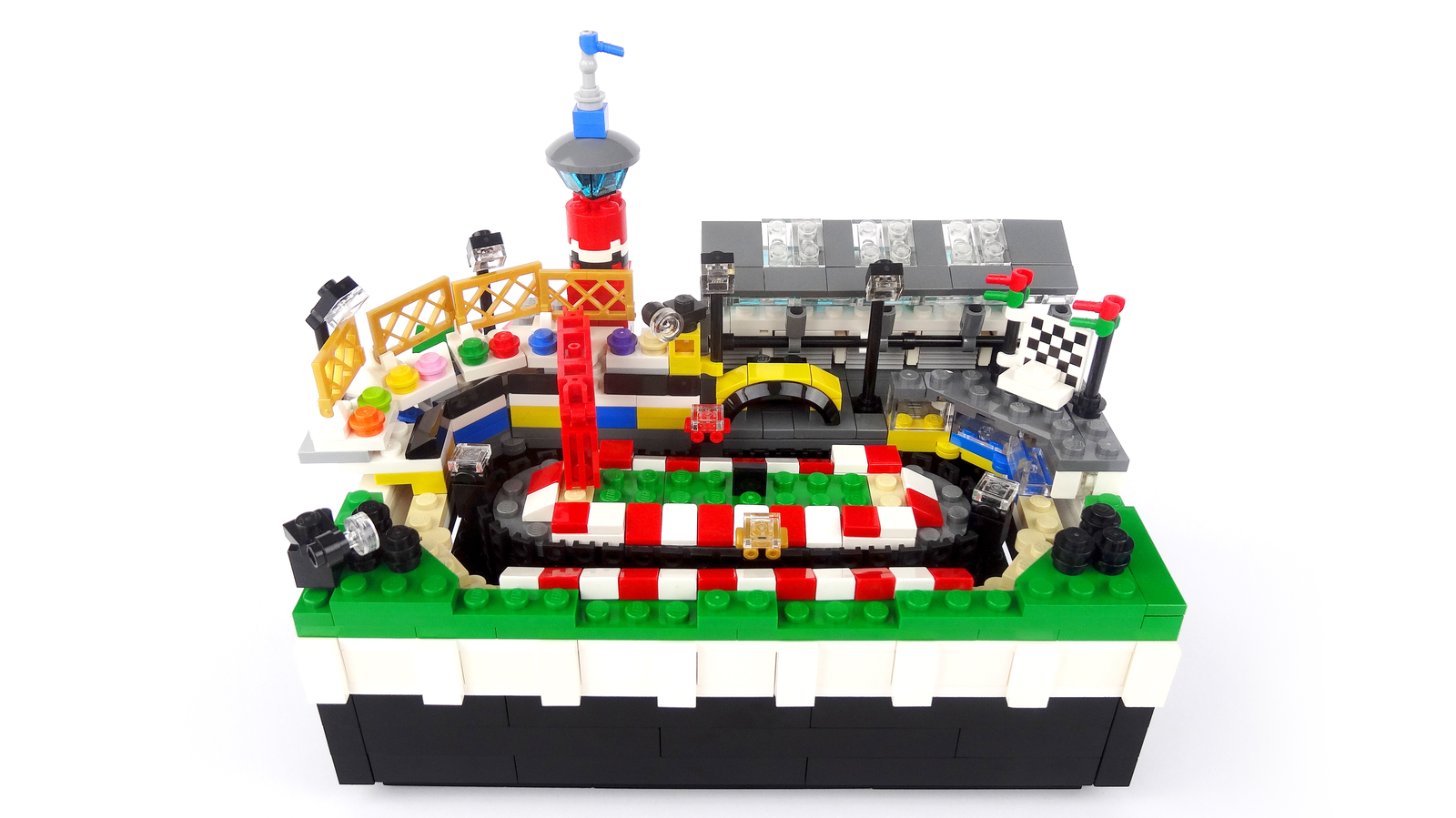 Lego cheap nascar track