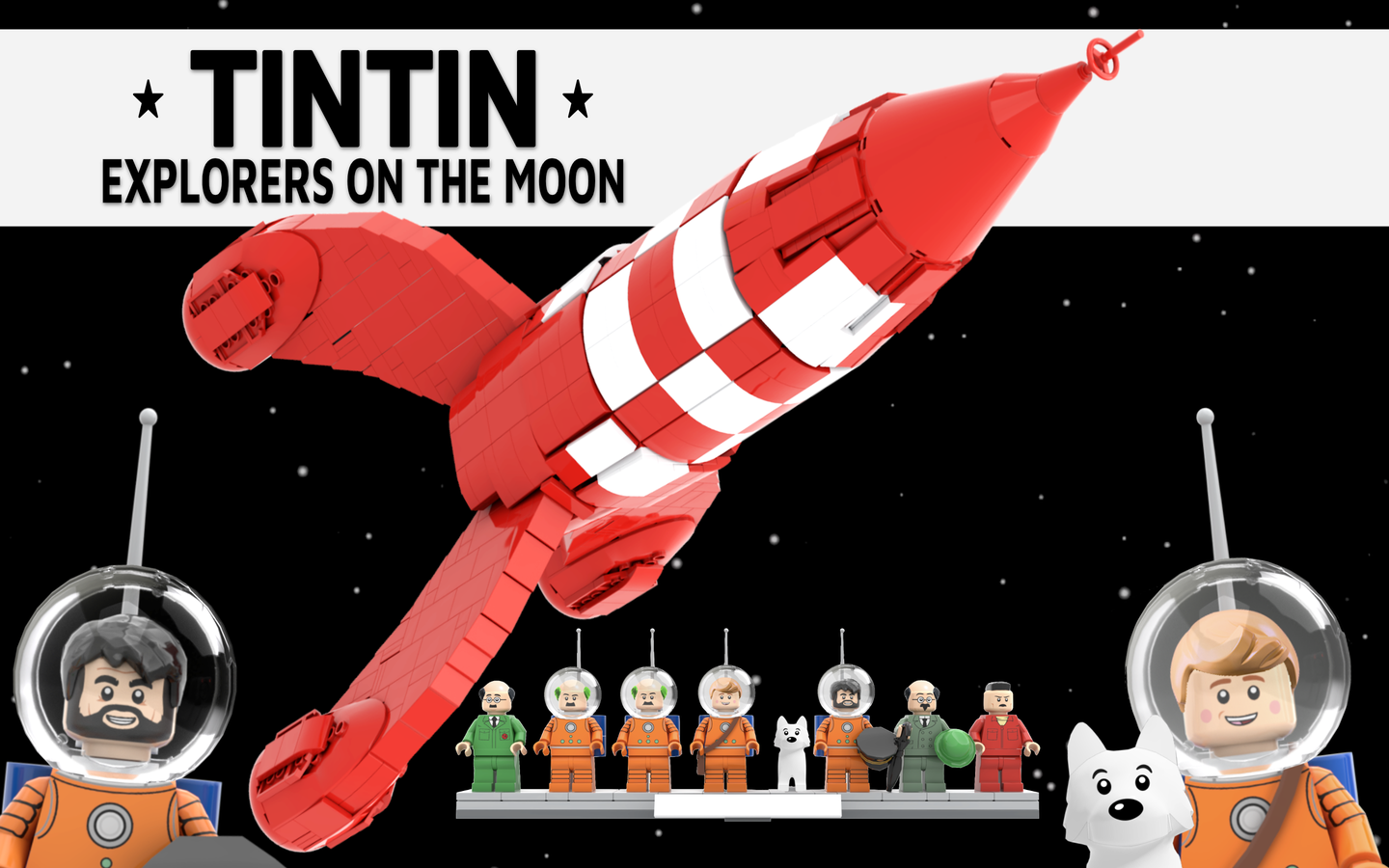 lego tintin rocket