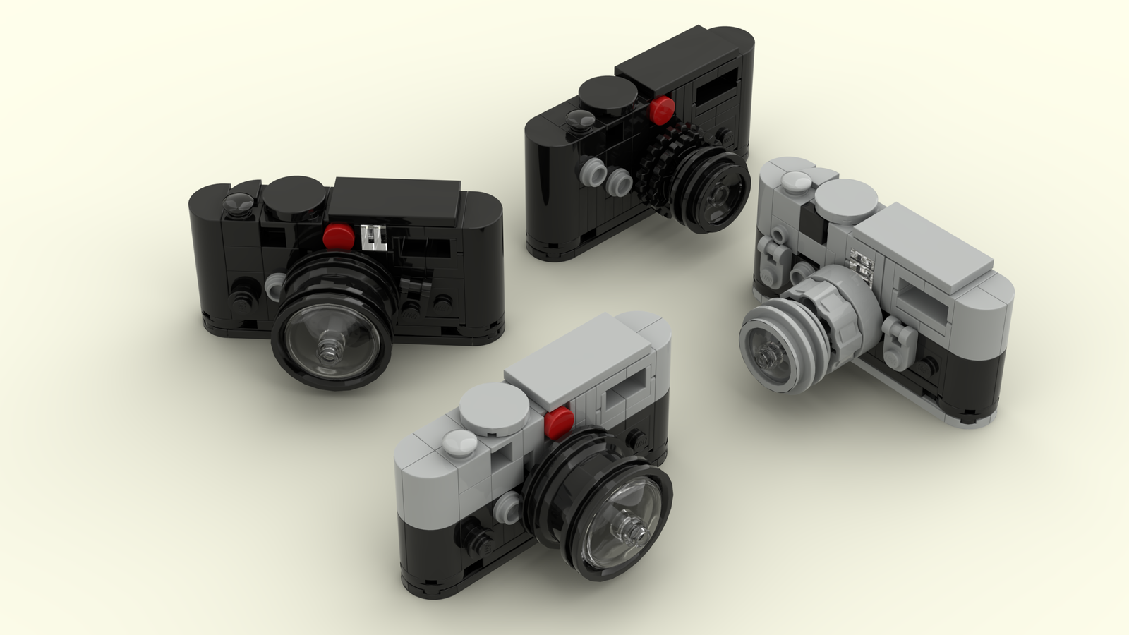 Leica M, un appareil photo à construire soi même en LEGO