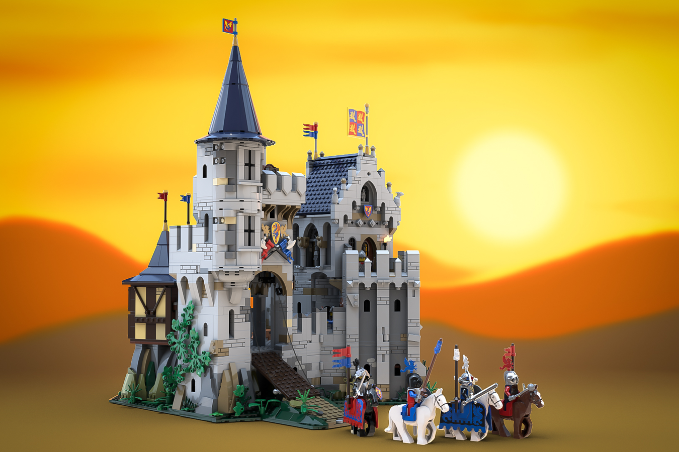 LEGO IDEAS - The Queen of Hearts' Castle