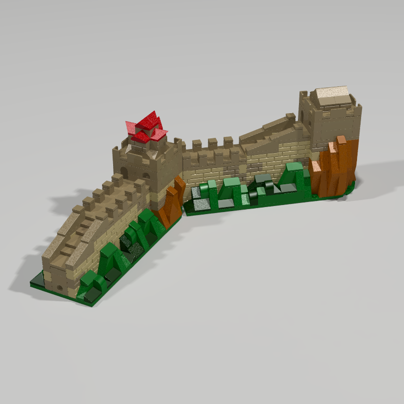 Lego the hot sale great wall