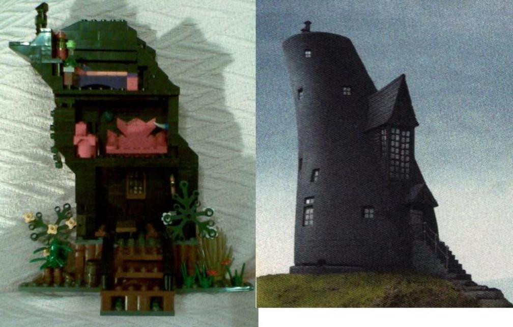 LEGO IDEAS Lovegood House Harry Potter