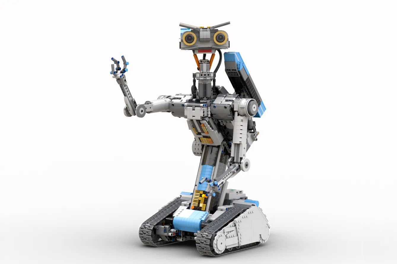 LEGO IDEAS Motorized Johnny 5