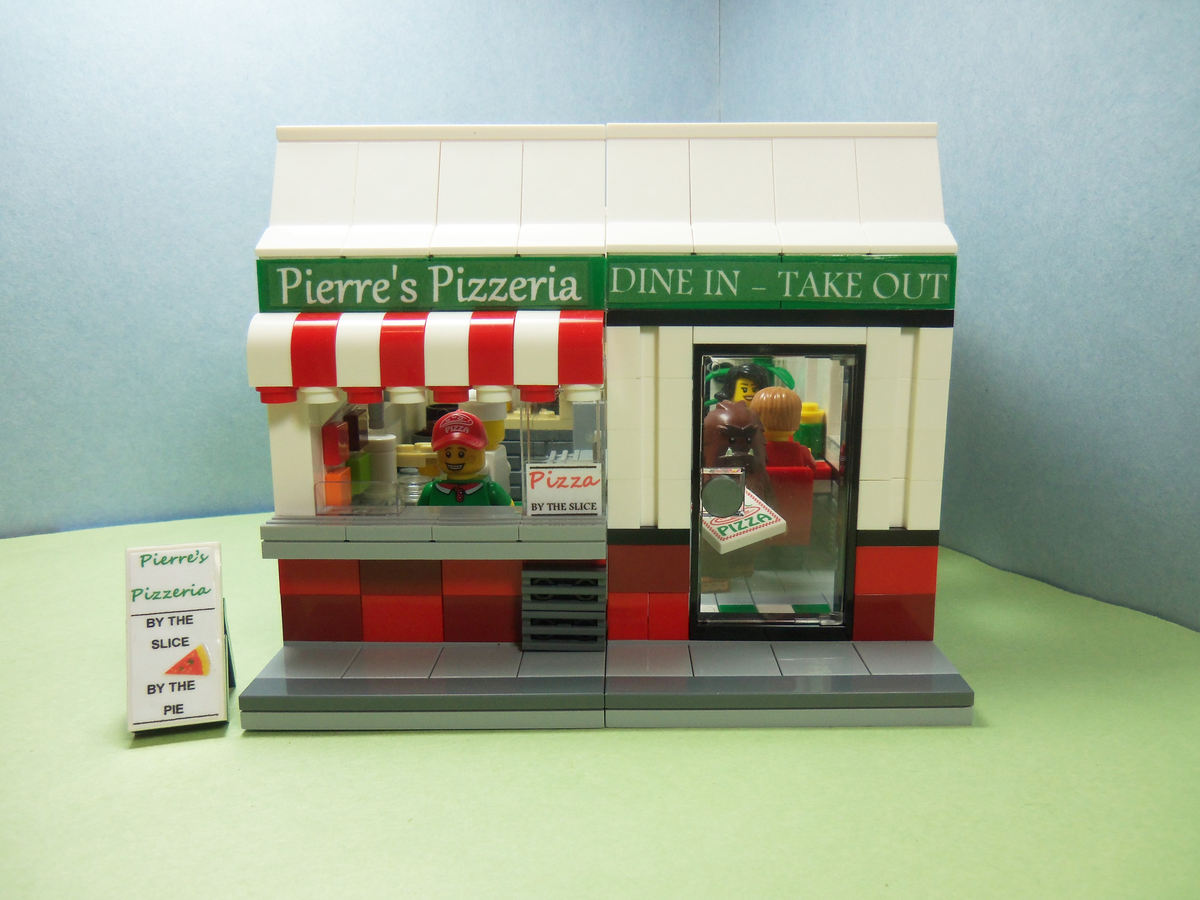 Pizzeria best sale de lego