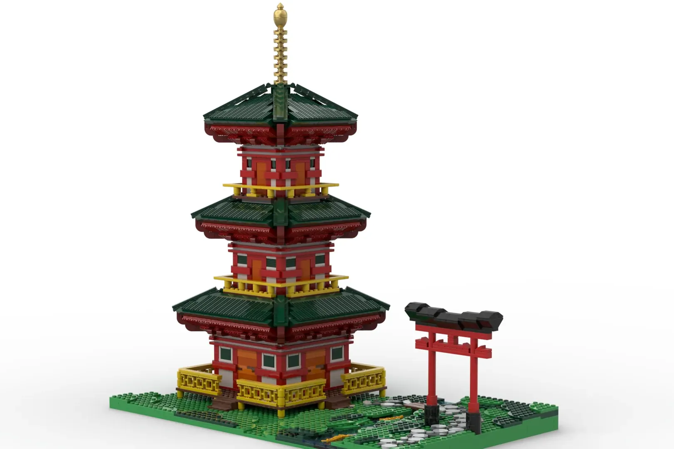 Lego temple store