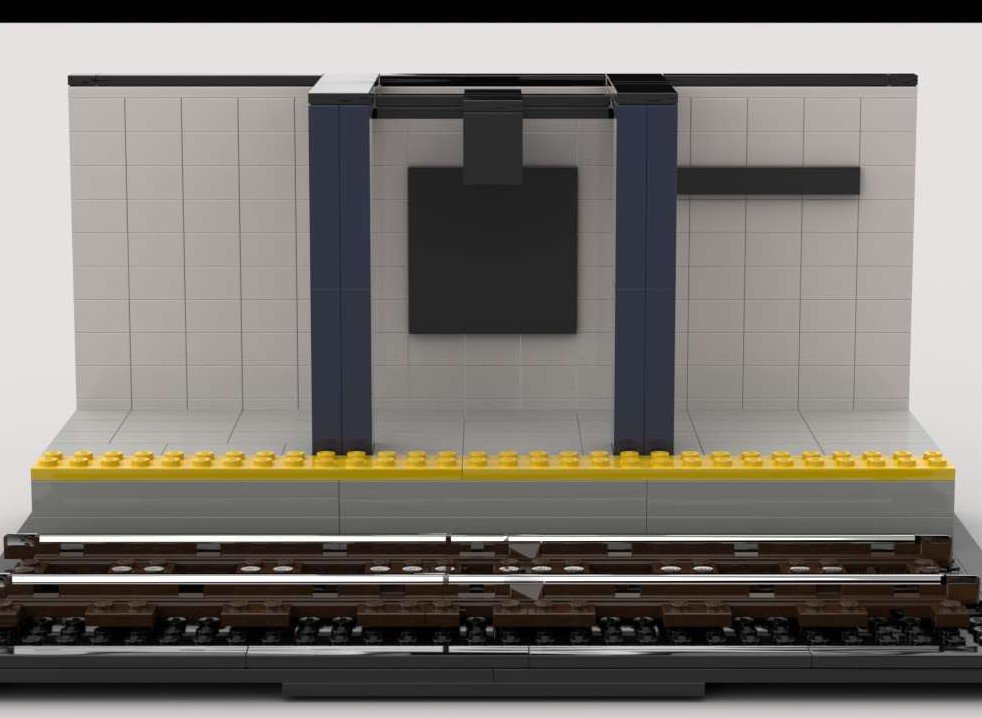 lego subway train set
