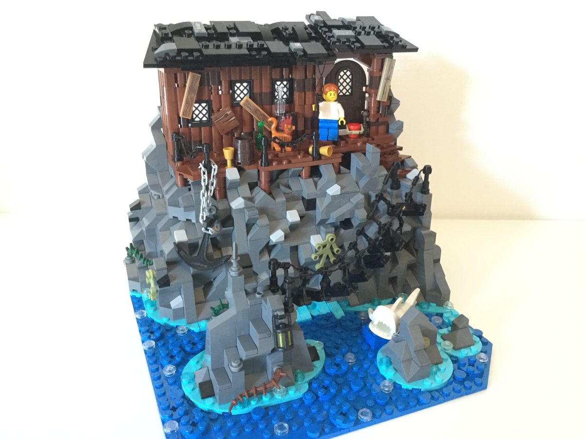 Lego outlet cliff piece