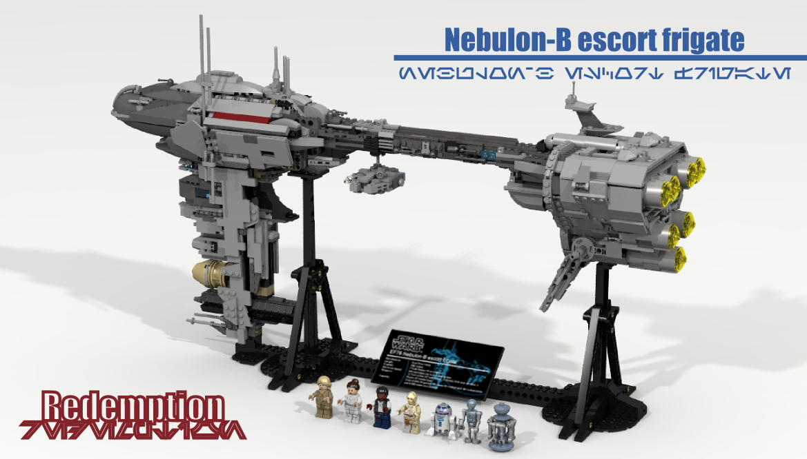 LEGO IDEAS Redemption Nebulon B escort frigate