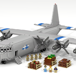 lego military cargo plane