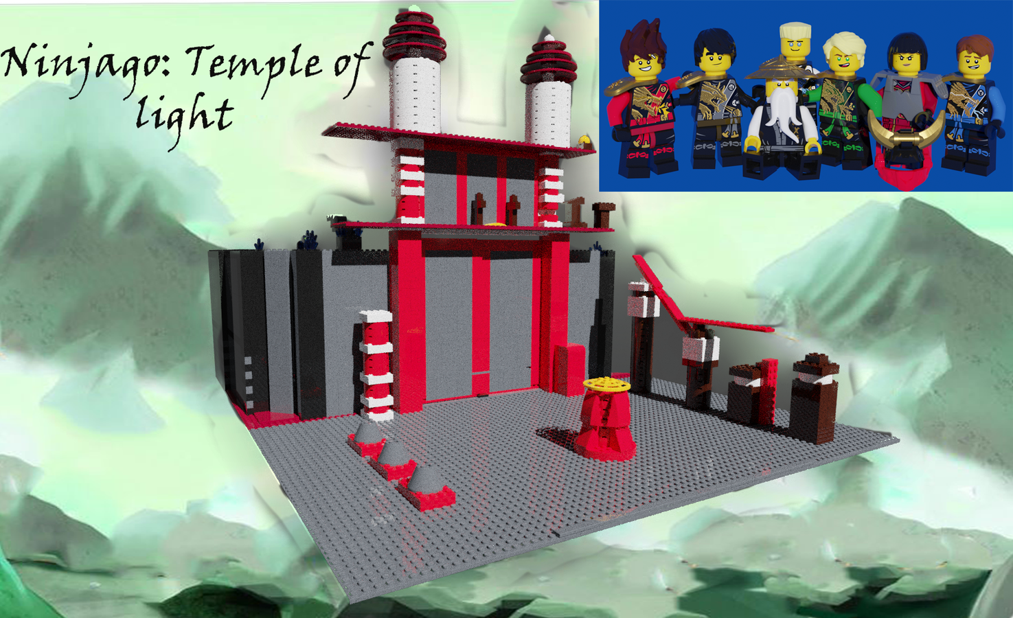 Lego ninjago the temple of deals light