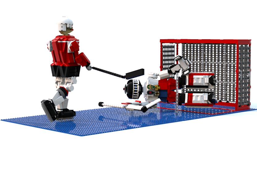 LEGO IDEAS Ice Hockey Olympics 1998 Fleury vs Hasek