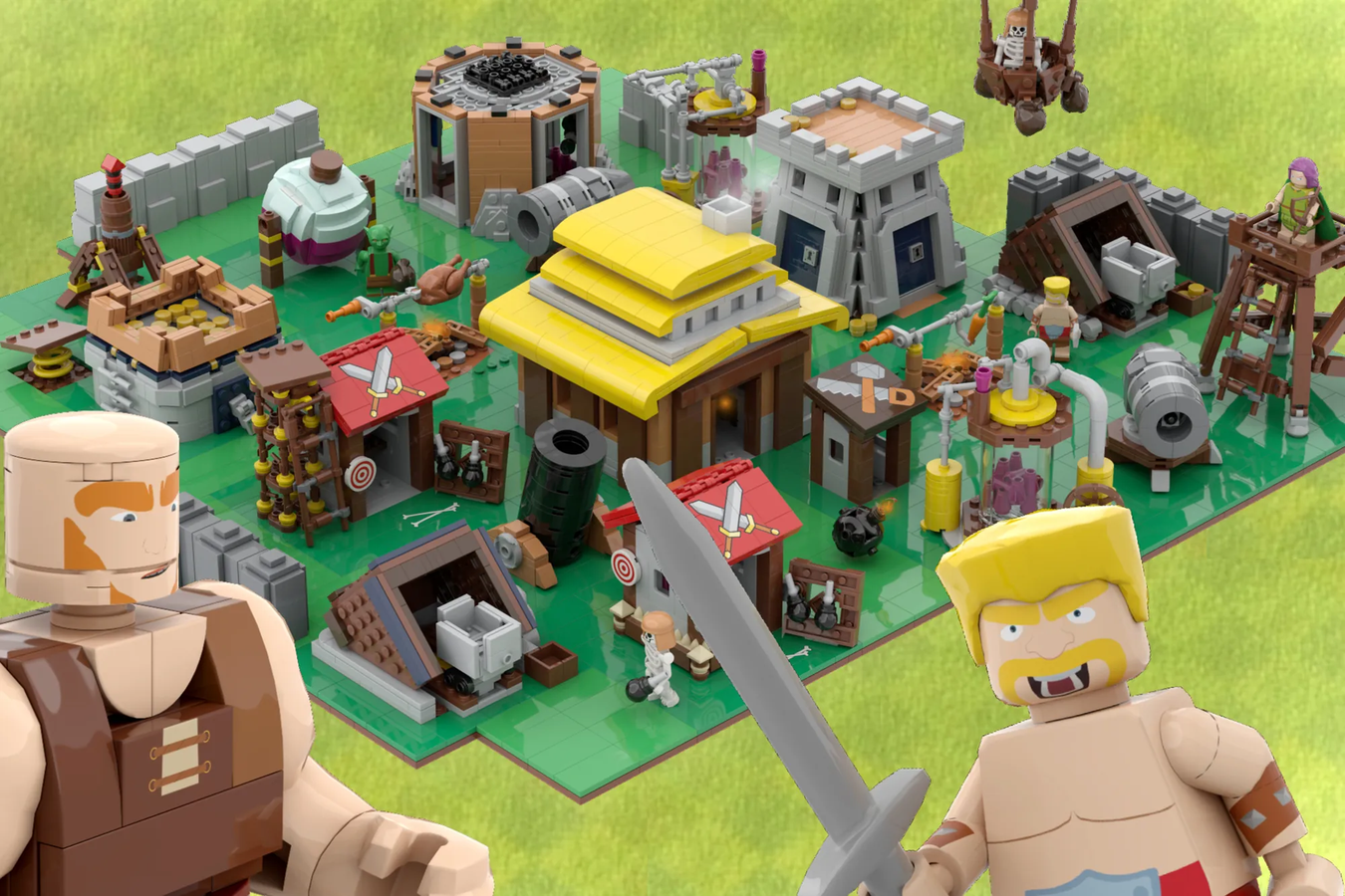 Clash of clans lego set new arrivals