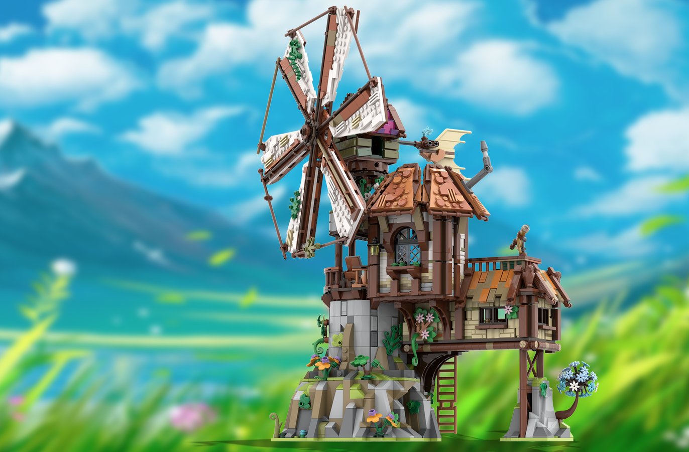 Lego windmill new arrivals