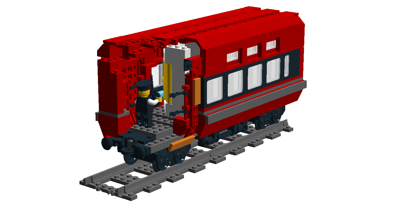 Lego hot sale train car