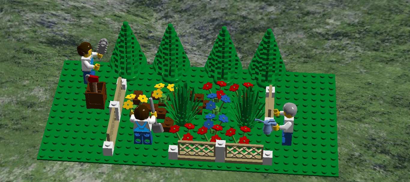 LEGO IDEAS Flower Garden