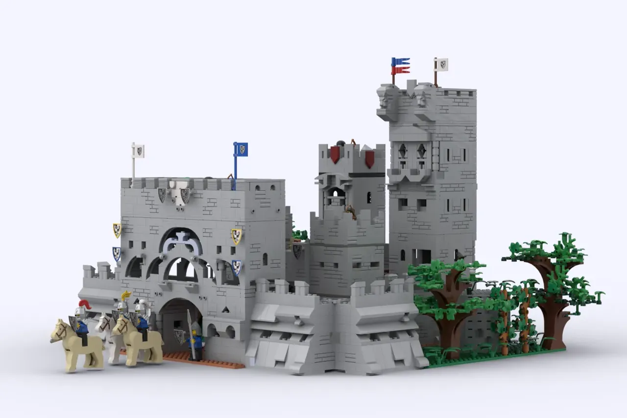 LEGO IDEAS Falcon Castle(black Falcon)