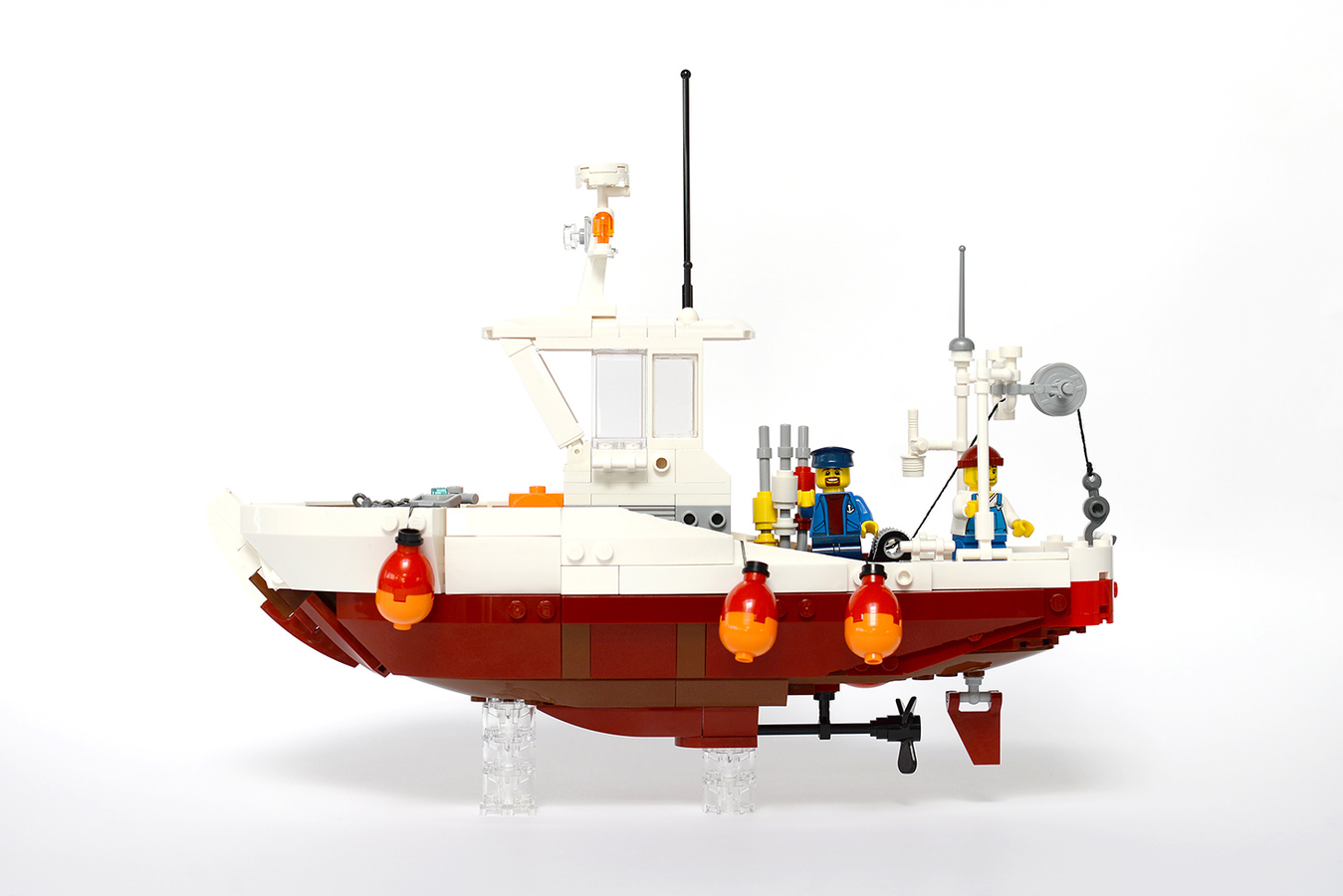 Crab Boat  Lego boat, Lego ship, Lego