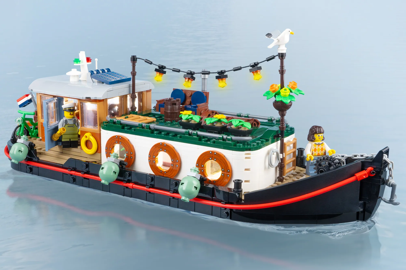 Lego best sale boat house