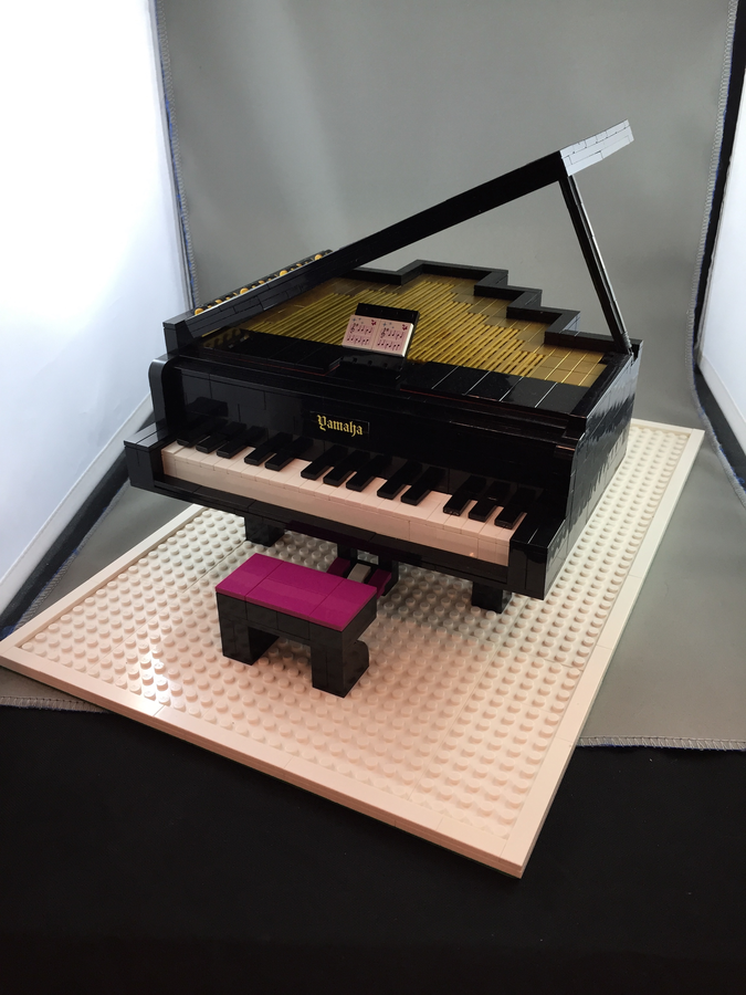 LEGO Ideas Grand Piano: il nuovo progetto entusiasmante