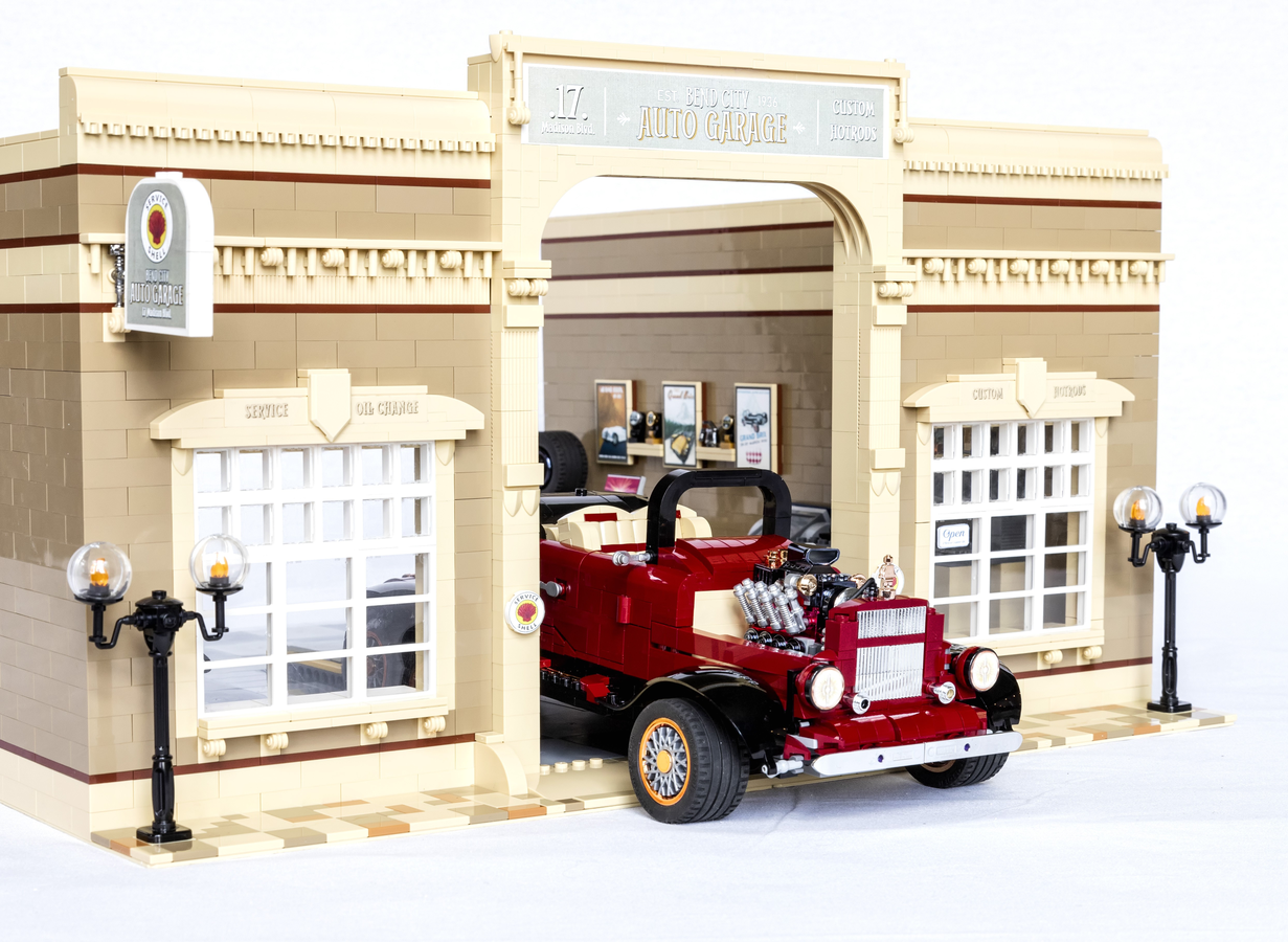 Lego hot hot sale rod garage